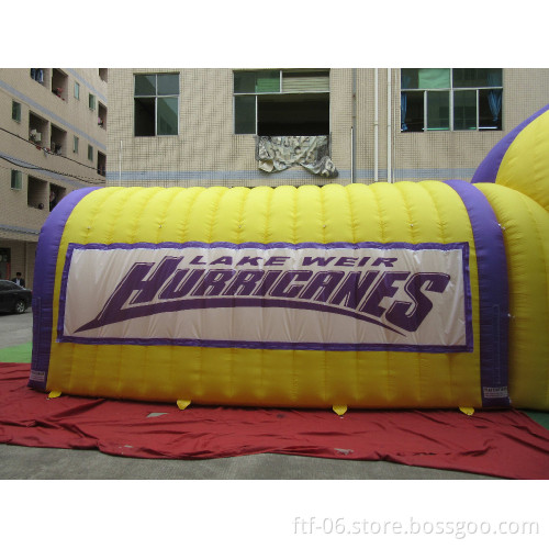 2015 New Style Inflatable Football Helmet Adult Tunnel